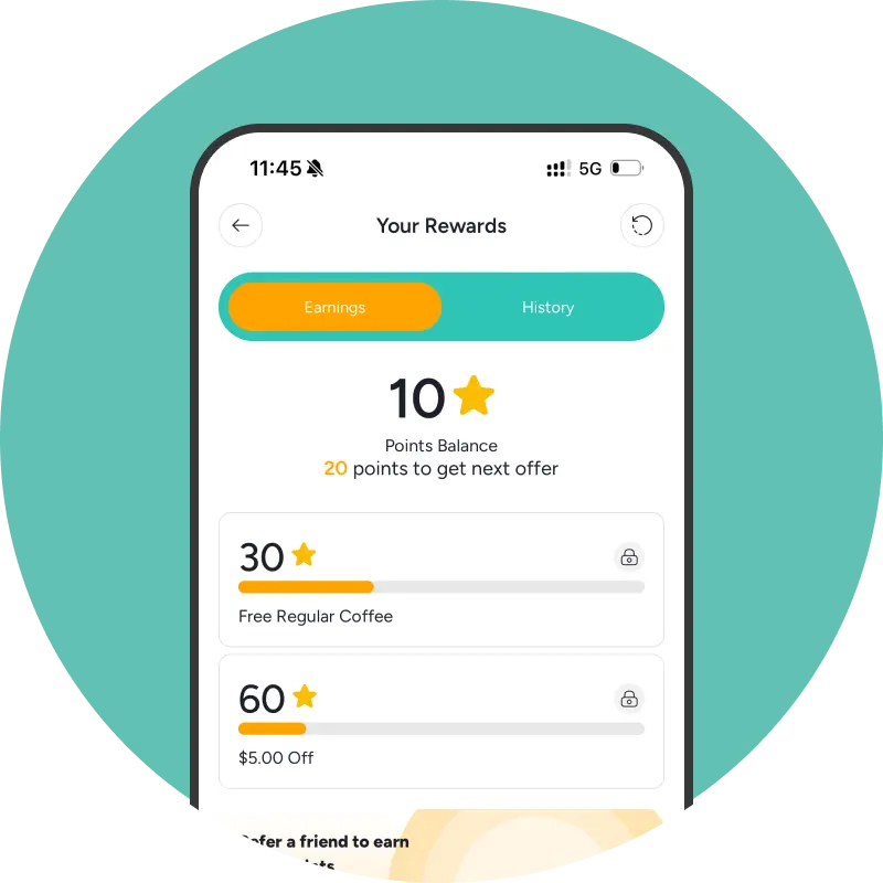 ⭐ Earn Rewards