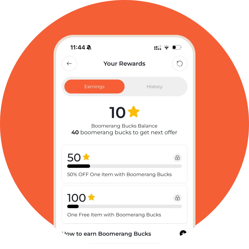 ⭐ Earn Rewards