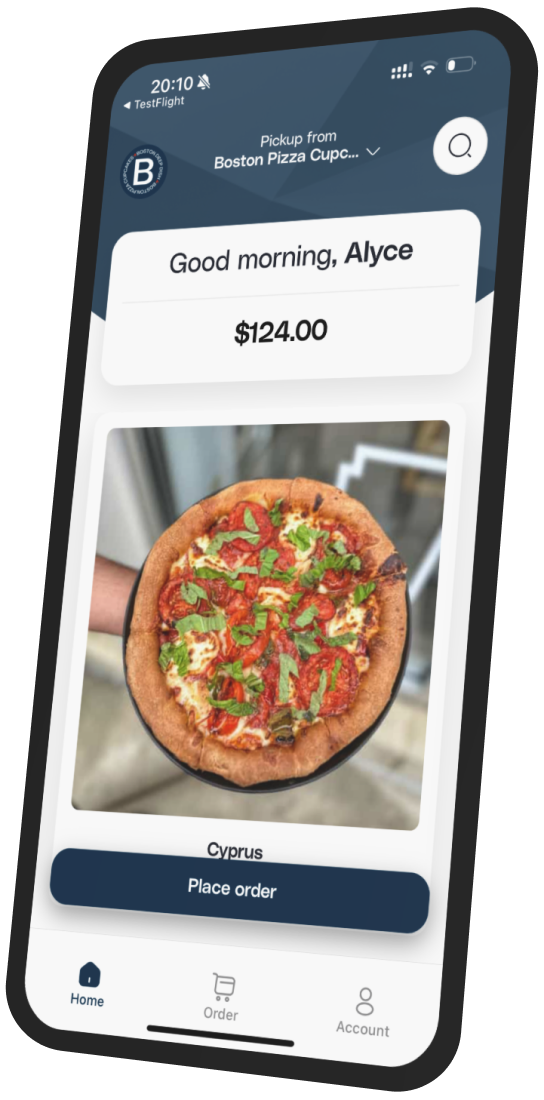 Boston Pizza Cupcakes app preview