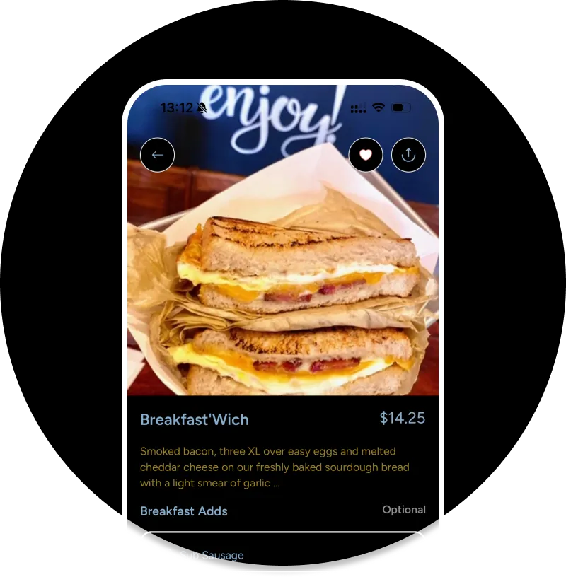 🥪 Order Ahead