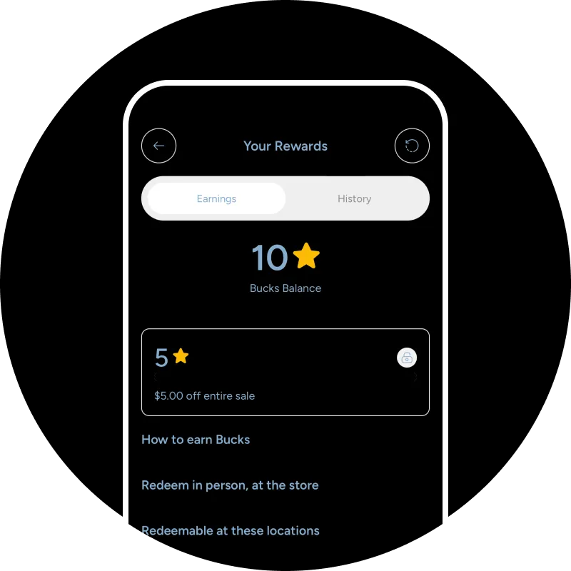 ⭐ Earn Rewards