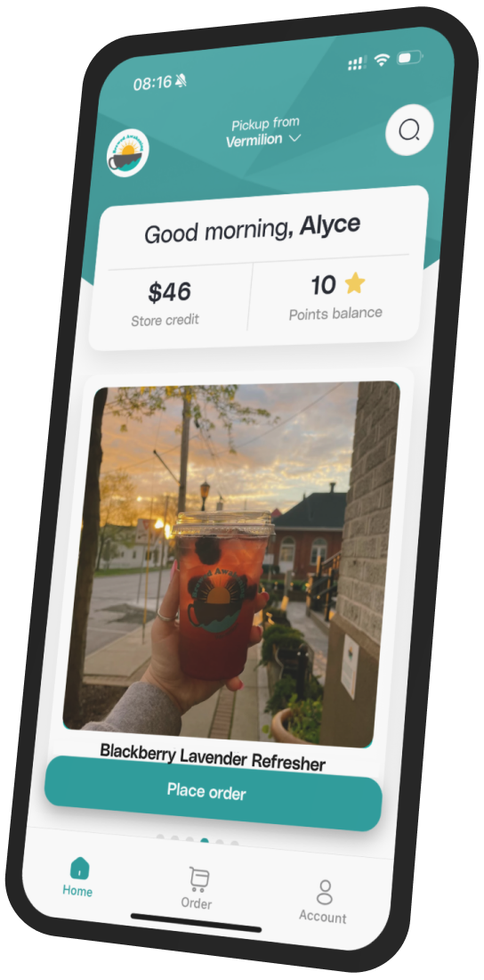 Brewed Awakening - OH app preview
