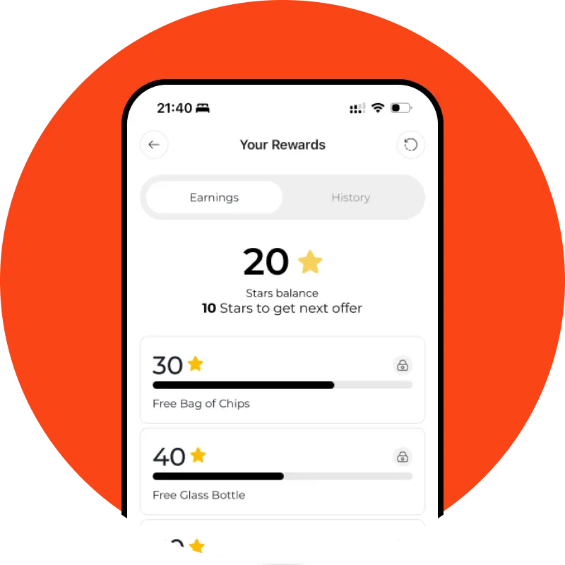 ⭐ Earn Rewards