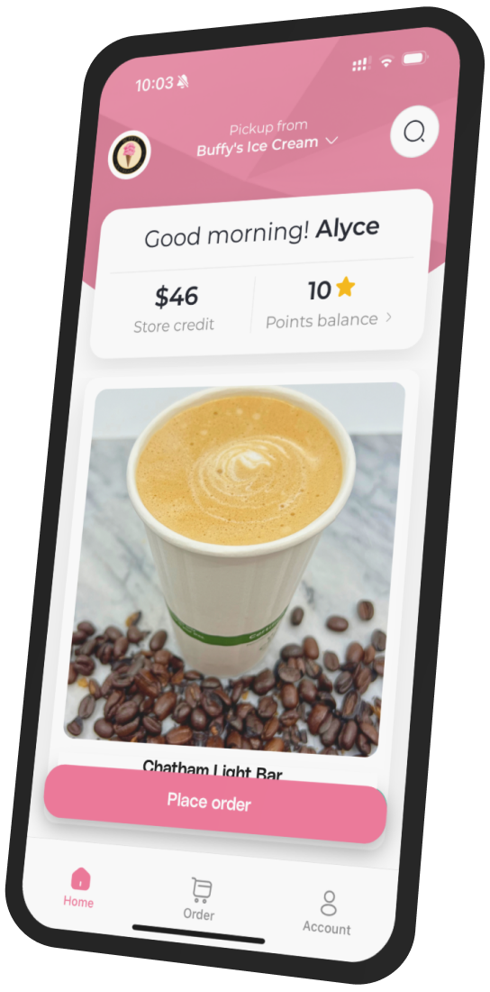 Buffy's Ice Cream Bars app preview