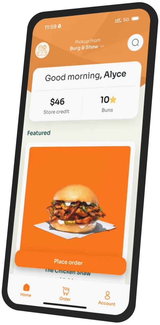 Burg & Shaw app preview