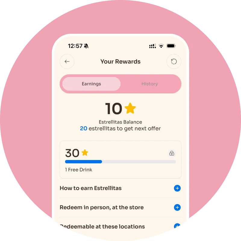 ⭐ Earn Rewards