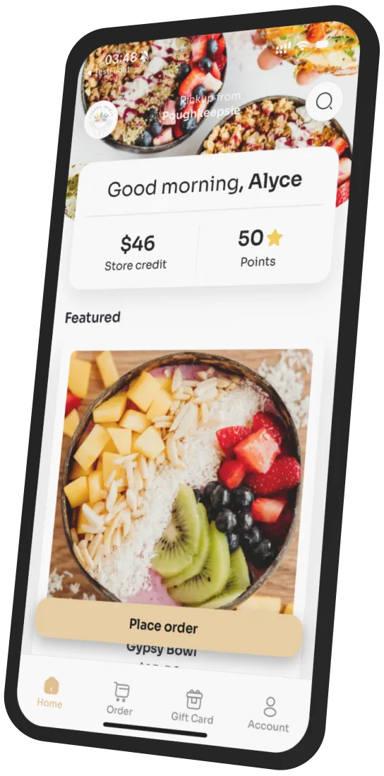Chakra Bowls app preview