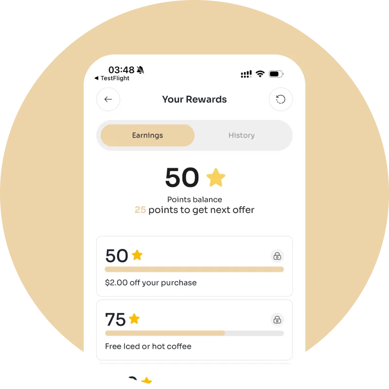 ⭐ Earn Rewards