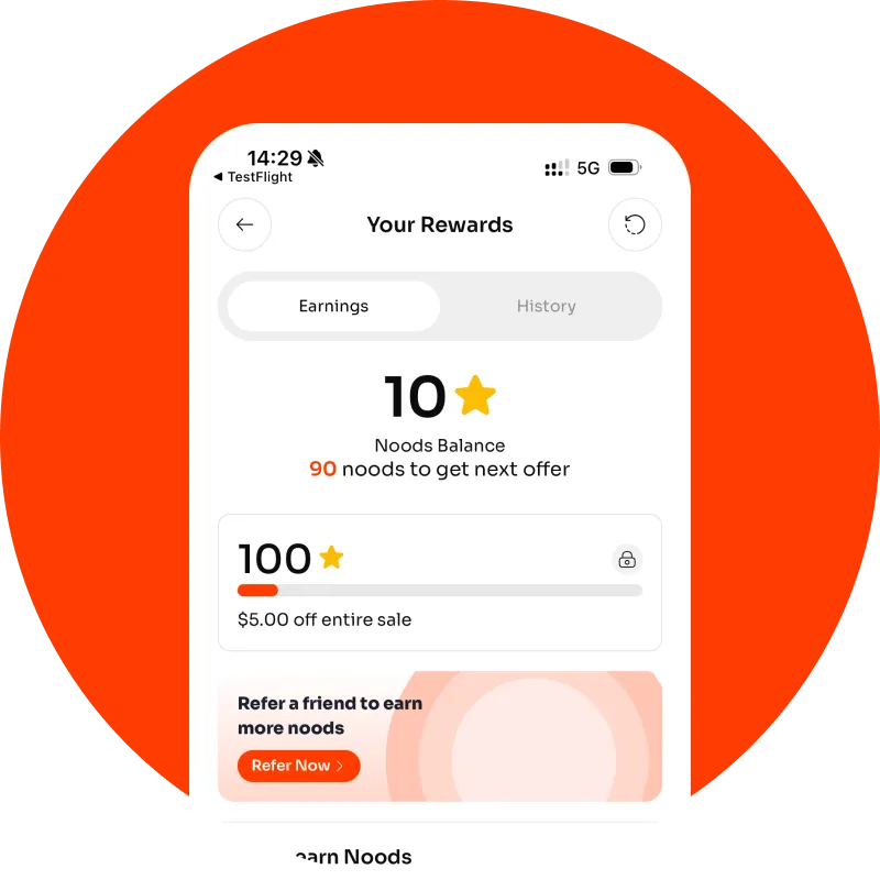 ⭐ Earn Rewards