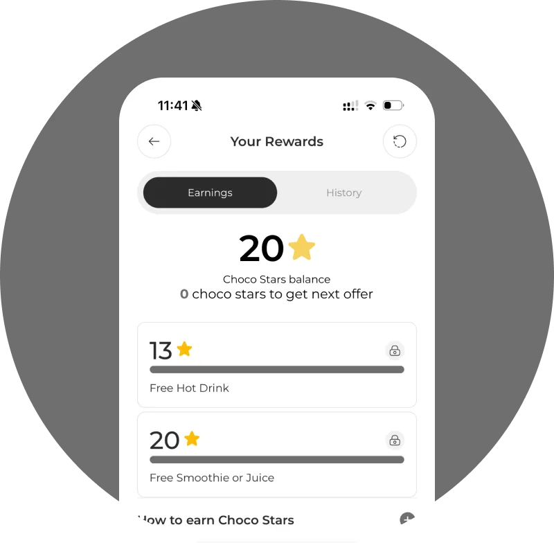 ⭐ Earn Rewards