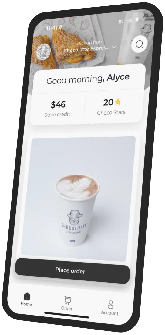 Chocolatte app preview