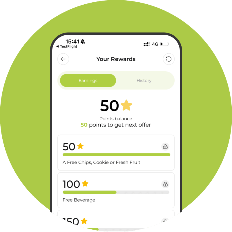 ⭐ Earn Rewards