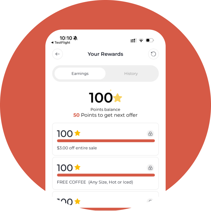 ⭐ Earn Rewards 
