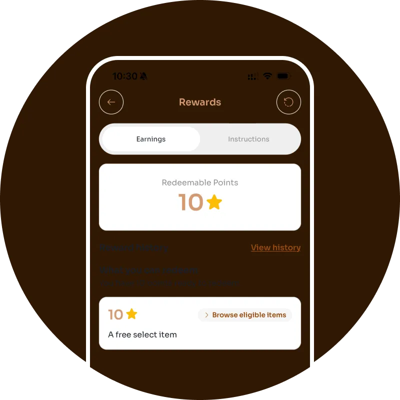 ⭐ Earn Rewards