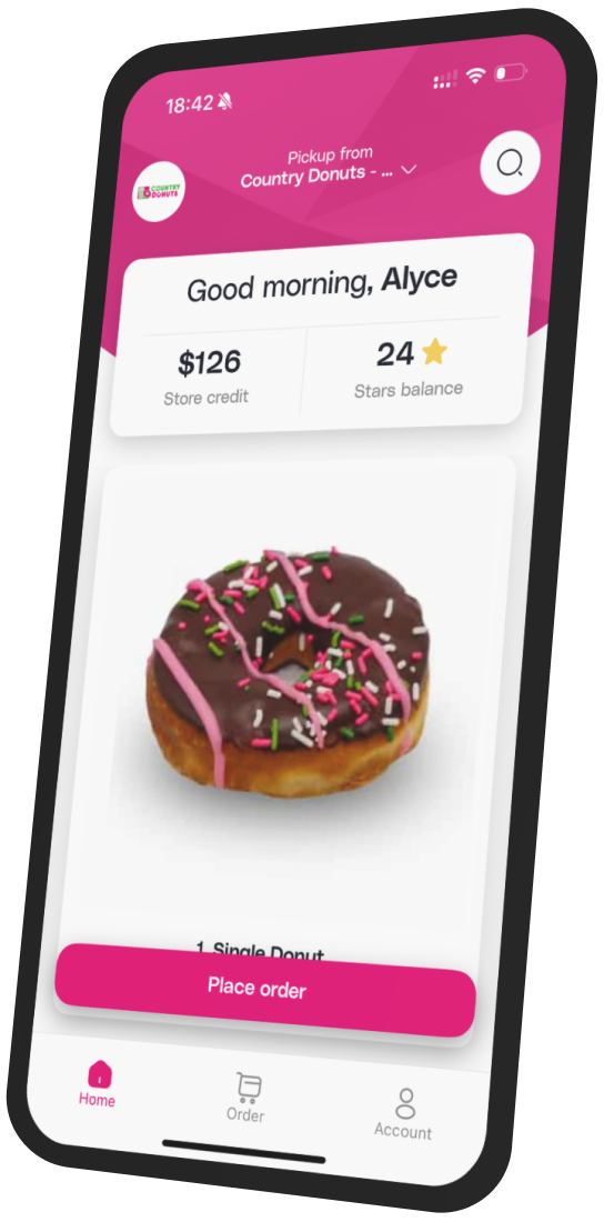 Country Donuts NY app preview