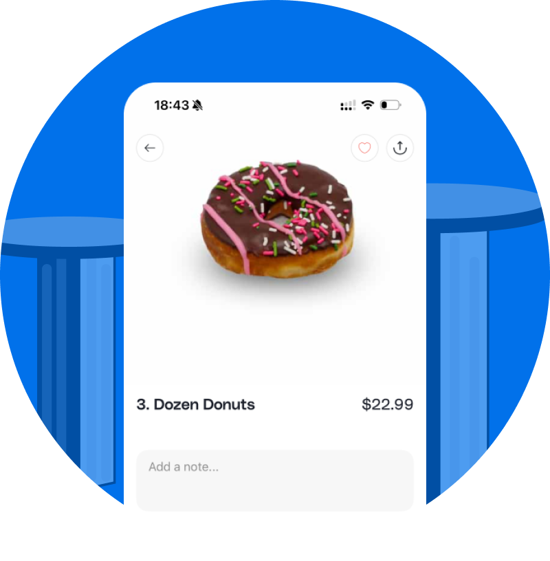 🍩 Order Ahead, Stay Cozy