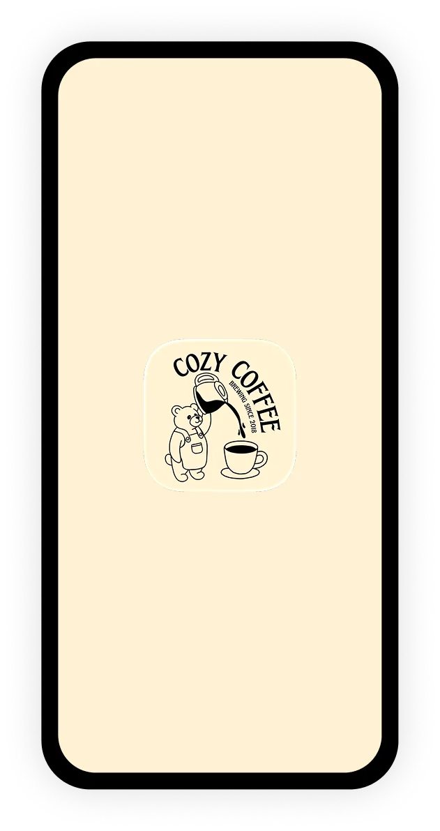 Cozy Coffee app