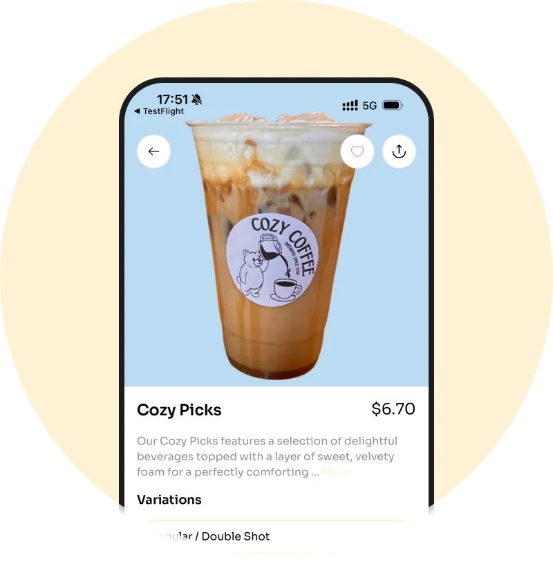 ☕ Order Ahead