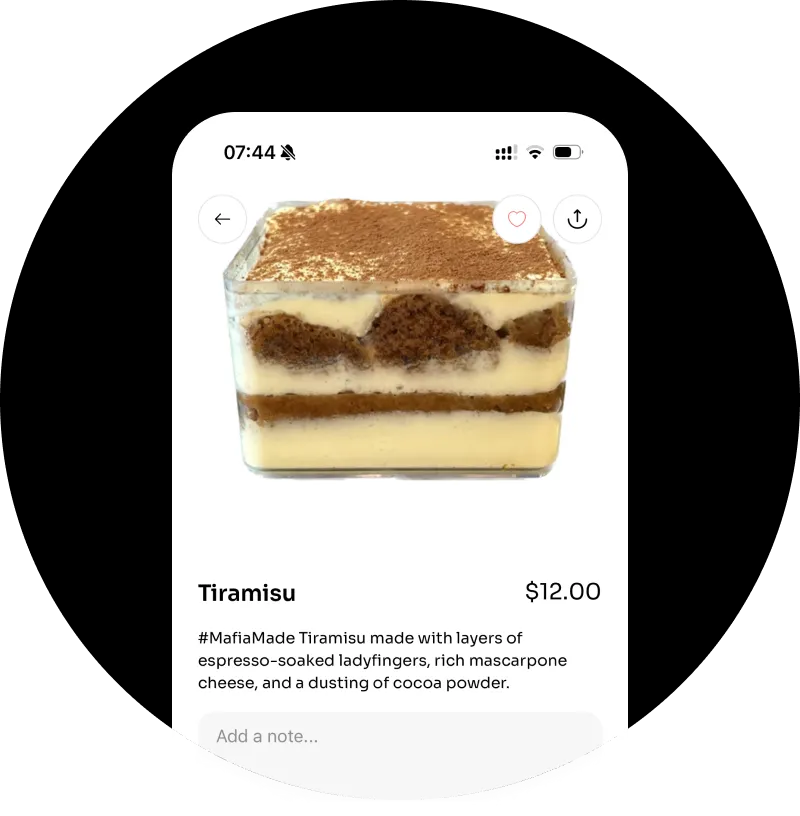 🍨 Order Ahead