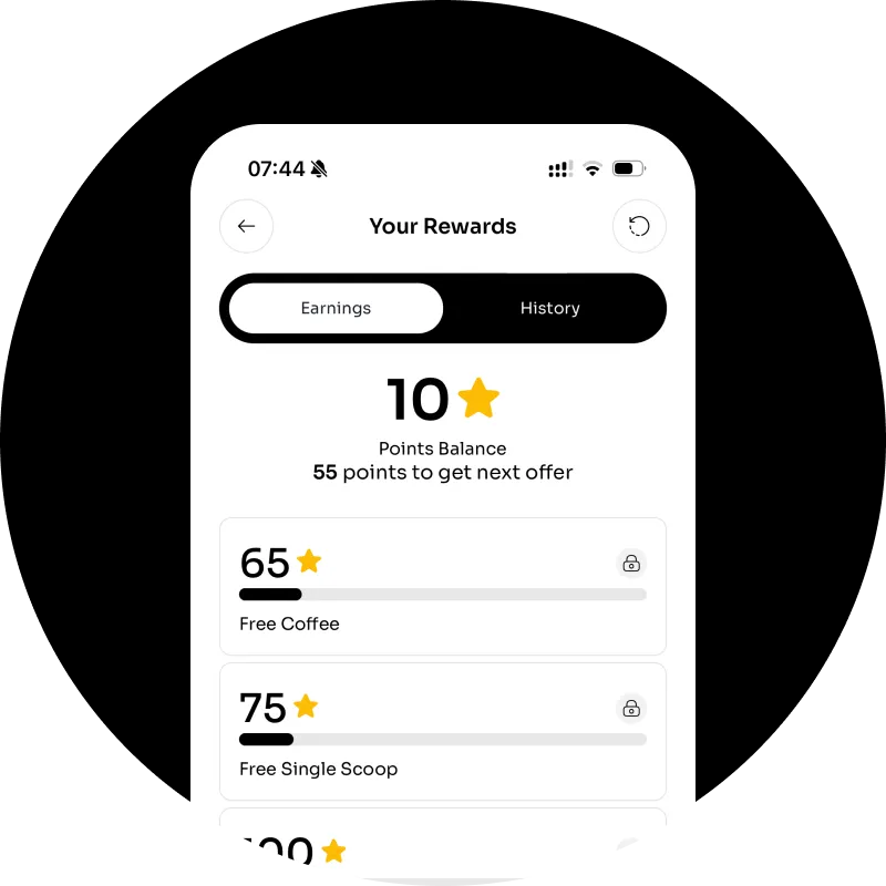 ⭐ Earn Rewards
