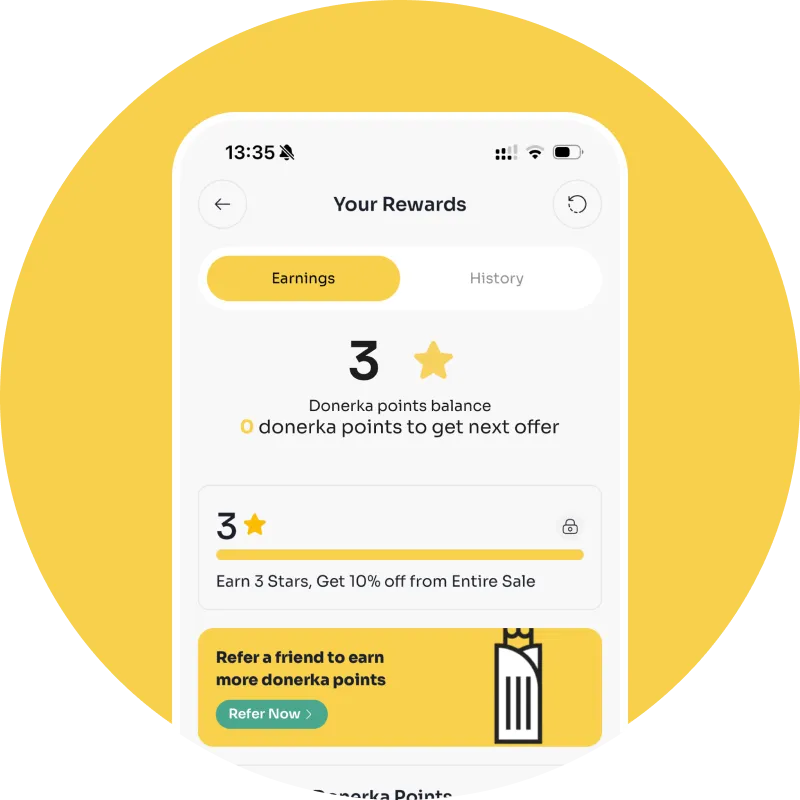 ⭐ Earn Rewards