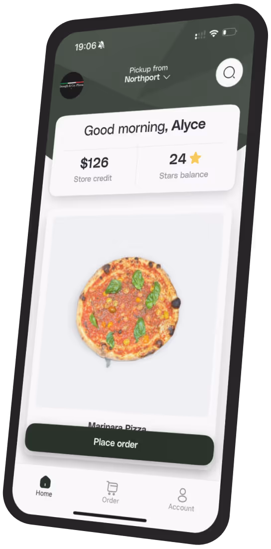 Dough and Co Northport app preview