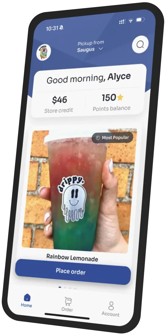 Drippy Coffee app preview