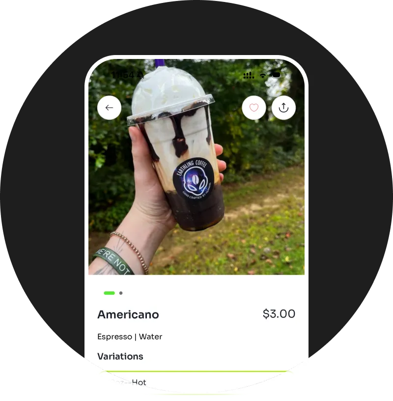 ☕ Order Ahead