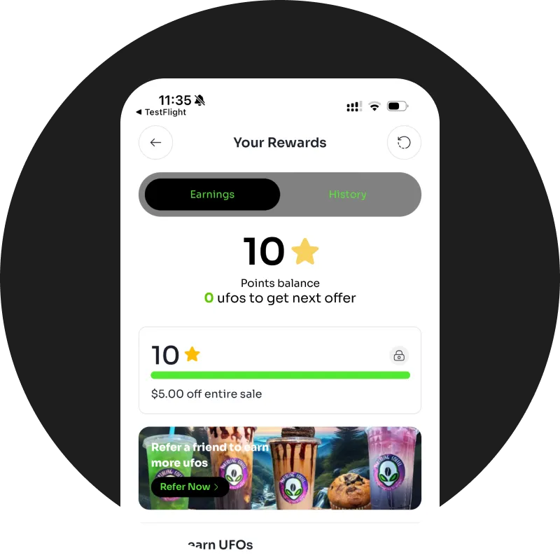 ⭐ Earn Rewards