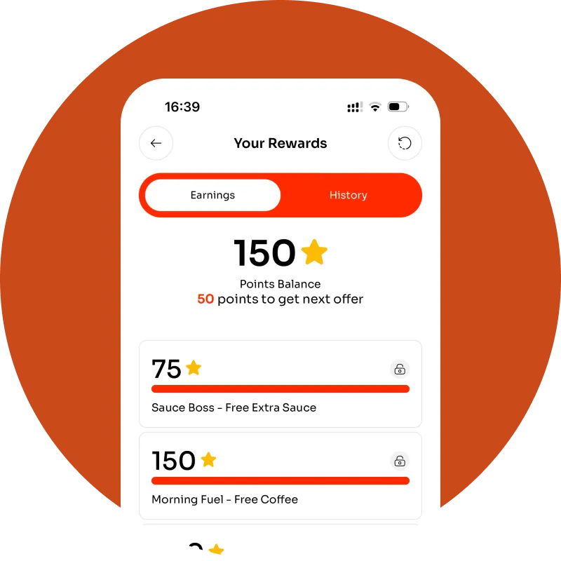 ⭐ Earn Rewards