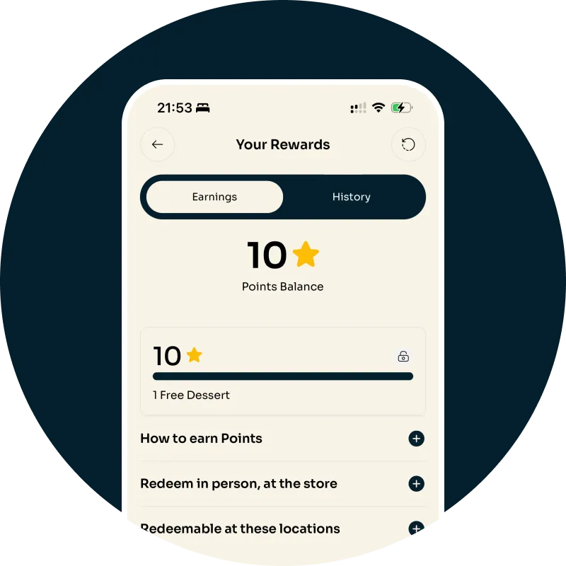 ⭐ Earn Rewards