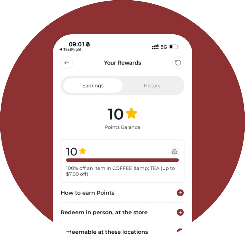 ⭐ Earn Rewards