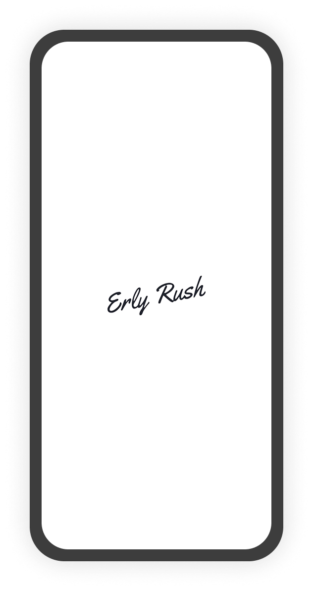 Erly Rush Coffee app