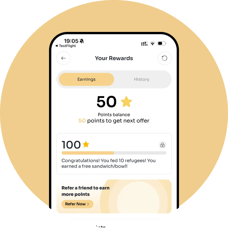 ⭐ Earn Rewards