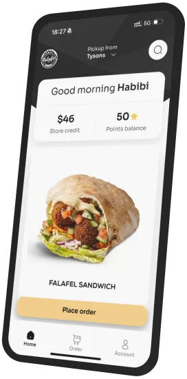 Falafel Inc DC app preview