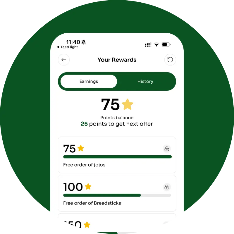 ⭐ Earn Rewards