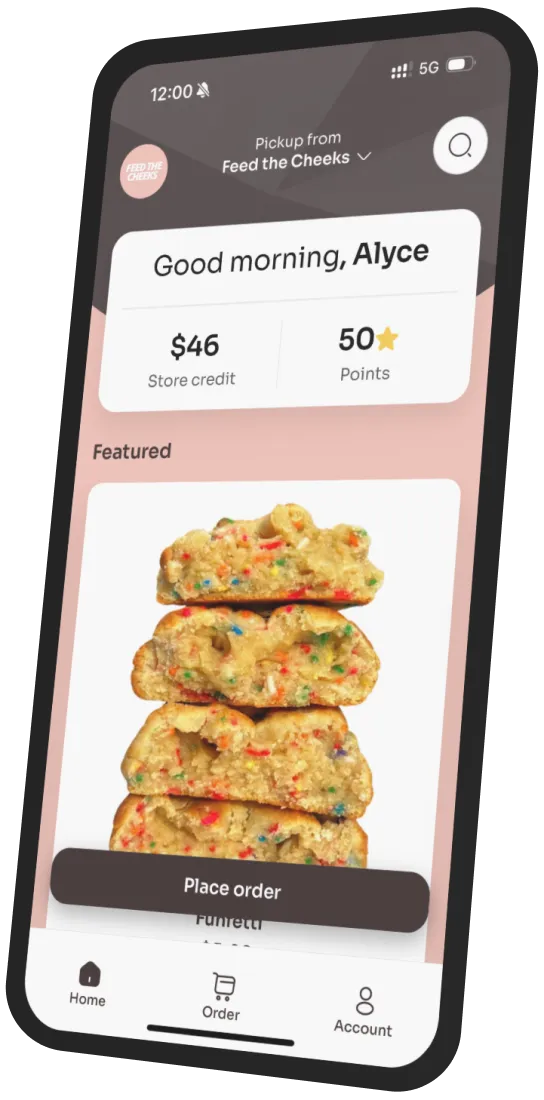 Feed the Cheeks app preview