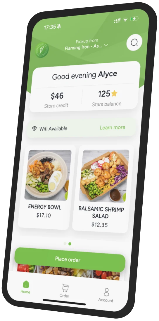 Flaming Iron app preview
