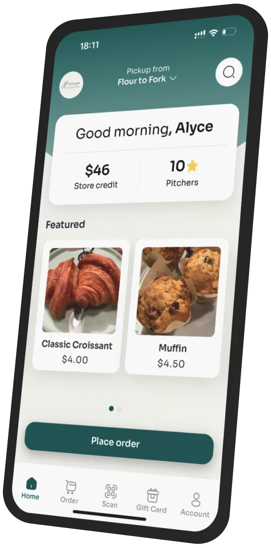 Flour to Fork app preview