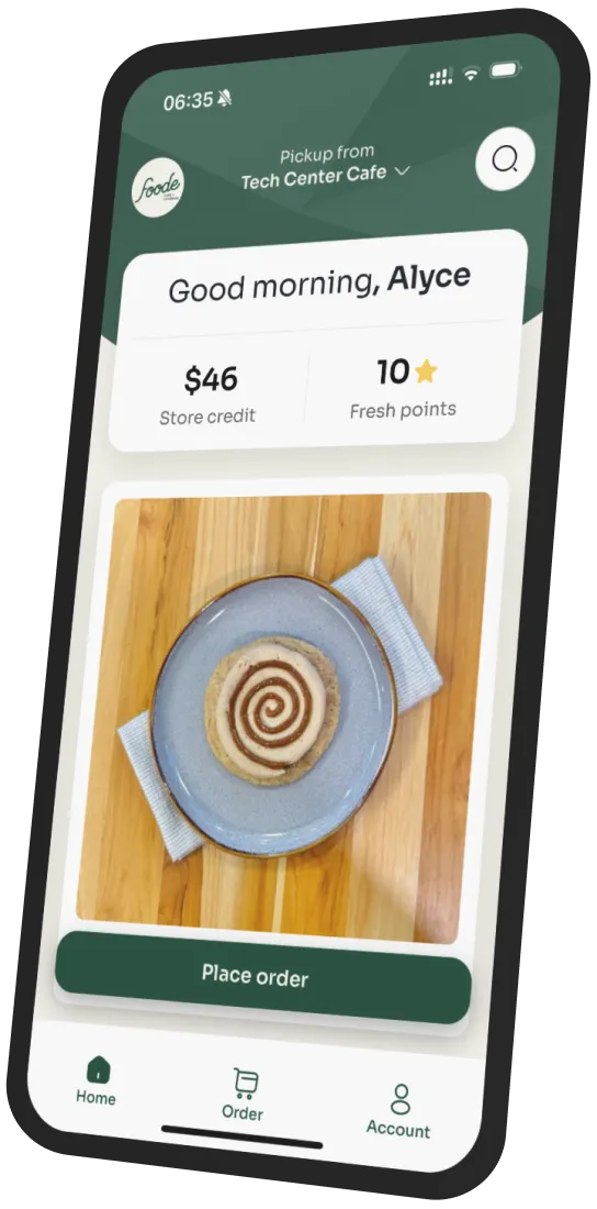 Foode Fresh app preview