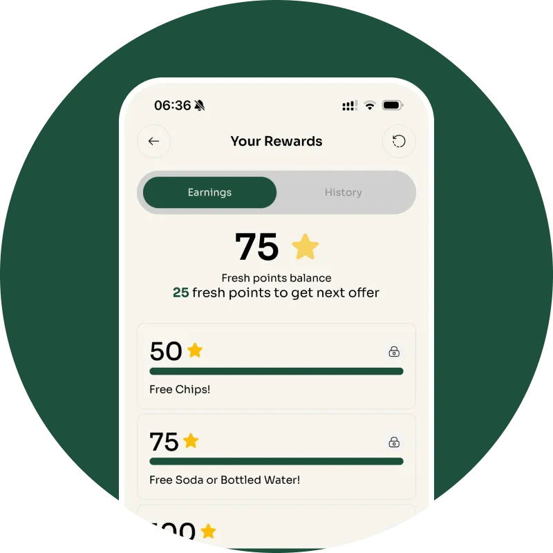 ⭐ Earn Rewards