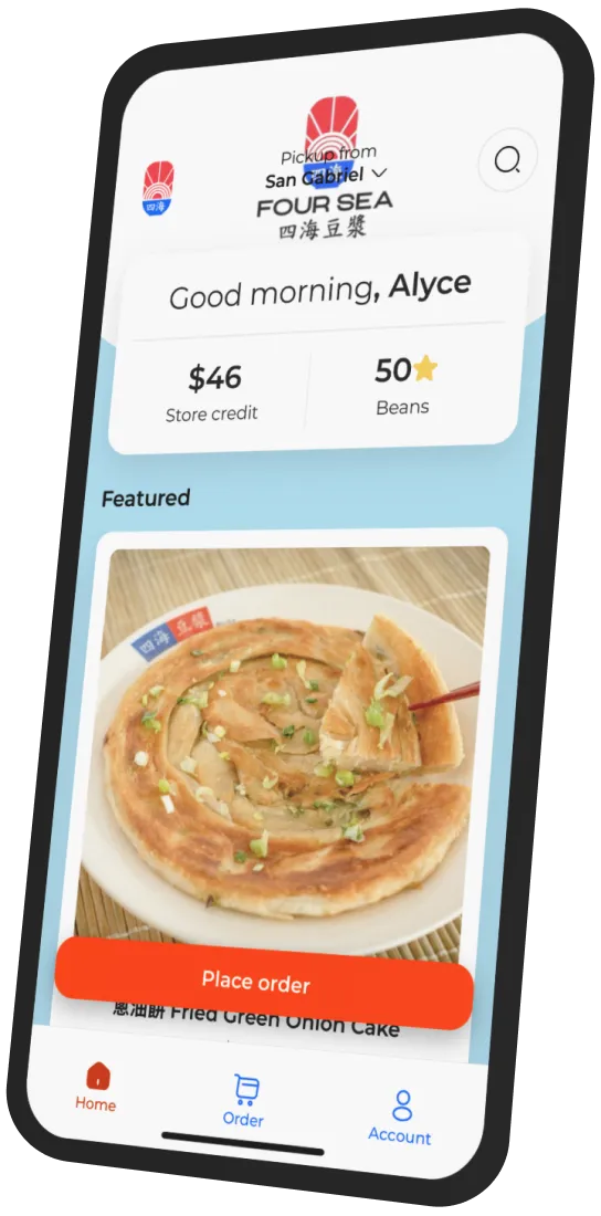 Four Sea Restaurant 四海豆漿 app preview