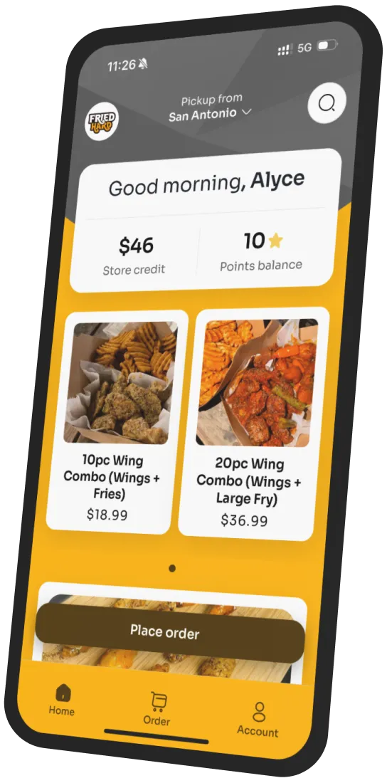 Fried Hard app preview