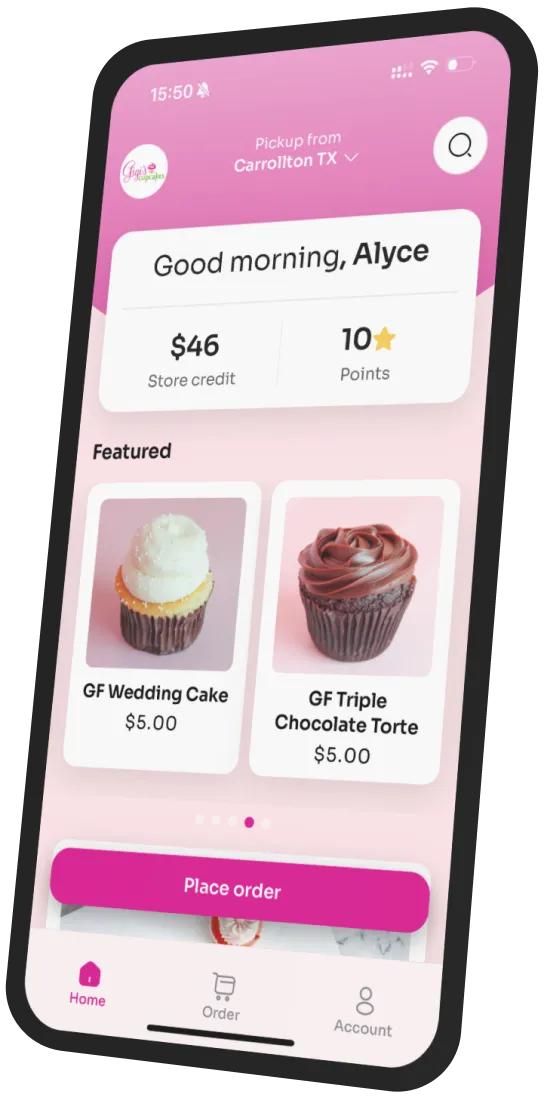 Gigi’s Cupcakes USA app preview