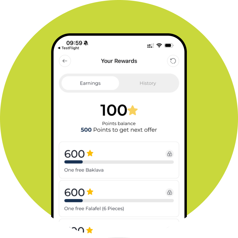 ⭐ Earn Rewards