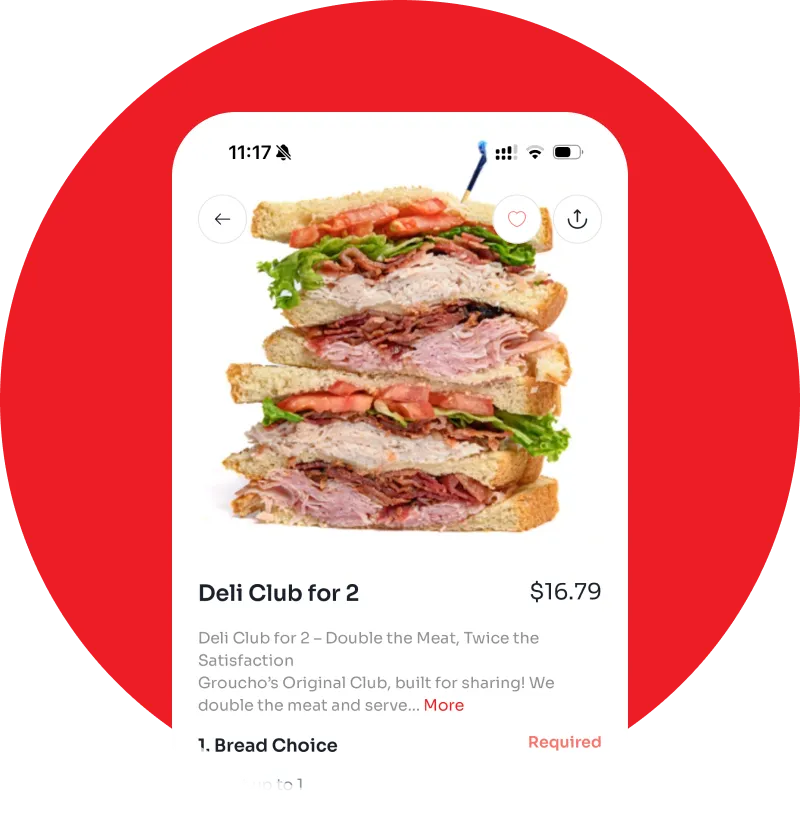 🥪 Order Ahead