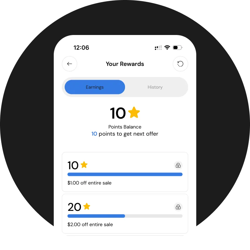 ⭐ Earn Rewards