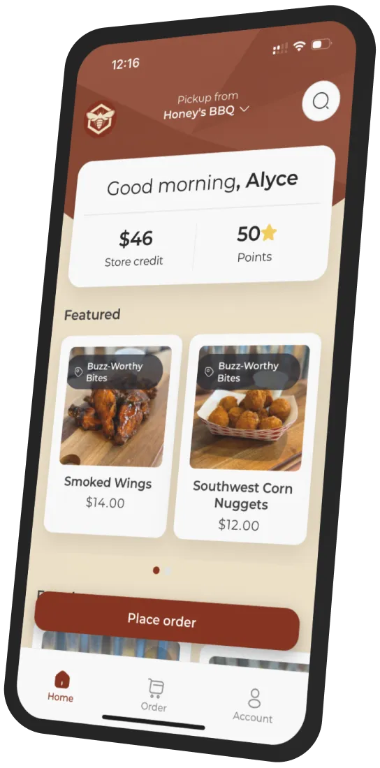 Honey’s BBQ app preview