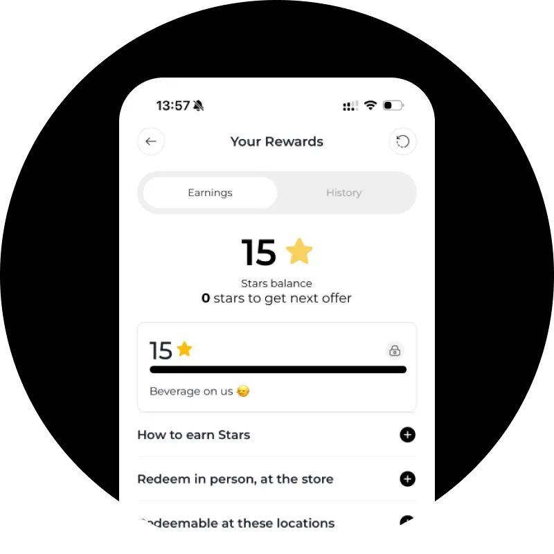 ⭐ Earn Rewards