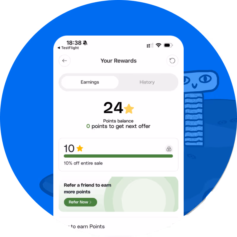 🏆 Rewards for Real Food Lovers